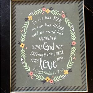 Favorite Verse Wall Art: 1 Corinthians 2:9